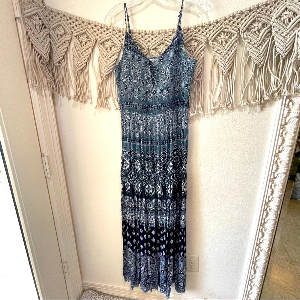 Patrons of Peace Blue Dress